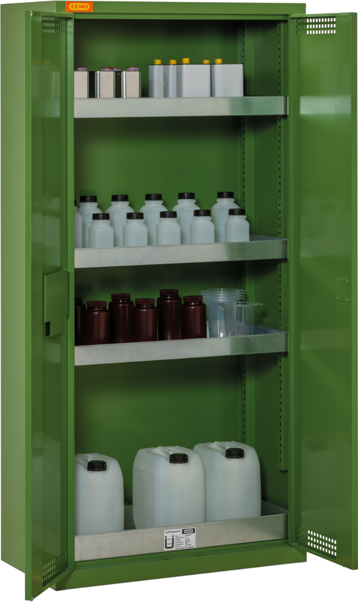 Biztonsági szekrény növényvédőszer tárolására